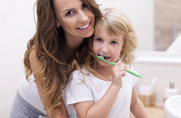 Children should be taught proper oral hygiene from an early age.